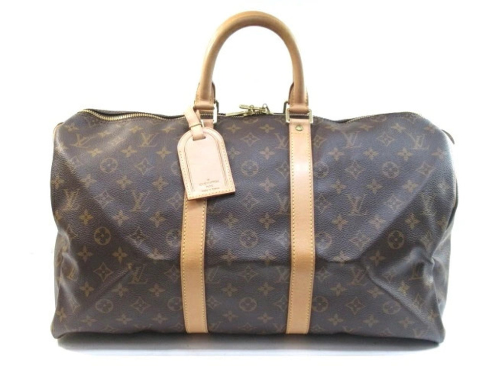 LOUIS VUITTON Bag Keepall Boston Monogram